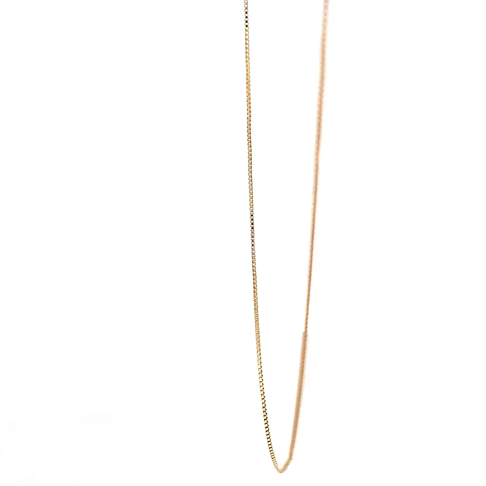 Cadena de Oro Amarillo 18K Veneciana