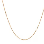 Cadena de Oro Amarillo 18K Fígaro 3x1