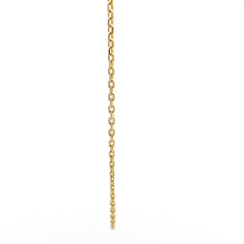 Cadena de Oro Amarillo 18K Limada