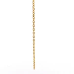 Cadena de Oro Amarillo 18K Limada