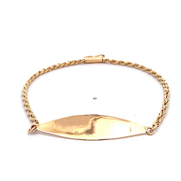 Pulsera de Oro Amarillo 18K Tourbillon