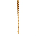 Cadena de Oro Amarillo 18K Barbada