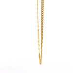 Cadena de Oro Amarillo 18K Barbada