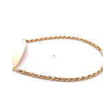 Pulsera de Oro Amarillo 18K Tourbillon