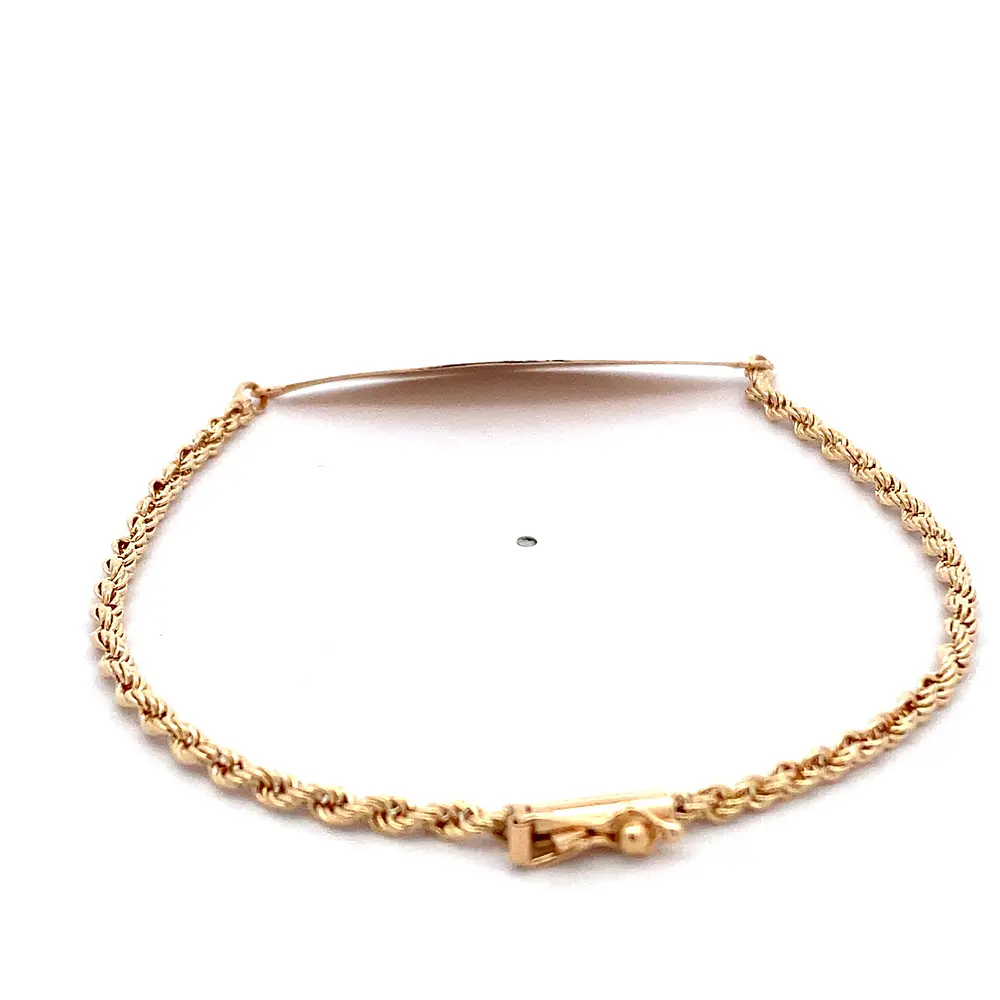 Pulsera de Oro Amarillo 18K Tourbillon