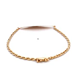 Pulsera de Oro Amarillo 18K Tourbillon