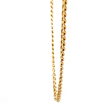 Cadena de Oro Amarillo 18K Barbada