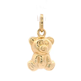 Colgante de Oro Amarillo 18K Oso Bombe