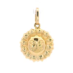 Colgante de Oro Amarillo 18K Sol Bombe