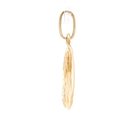 Colgante de Oro Amarillo 18K Medalla Sagrado Corazón de Jesús