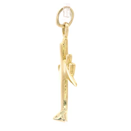 Colgante de Oro Amarillo 18K Avión
