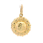 Colgante de Oro Amarillo 18K Sol Bombe