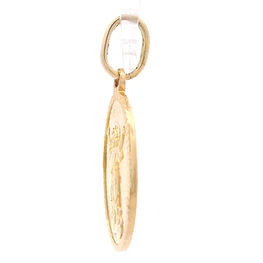 Colgante de Oro Amarillo 18K Medalla Divino Niño