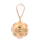 Colgante de Oro Amarillo 18K Esfera Tallada