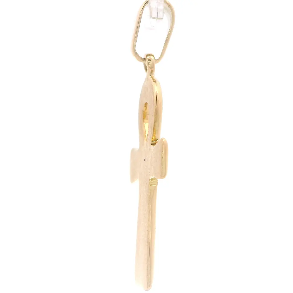 Colgante de Oro Amarillo 18K Cruz Egipcia