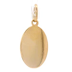 Colgante de Oro Amarillo 18K Medalla Divino Niño