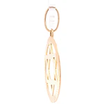 Colgante de Oro Amarillo 18K Estrella de David Tallada