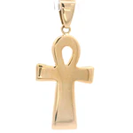 Colgante de Oro Amarillo 18K Cruz Egipcia