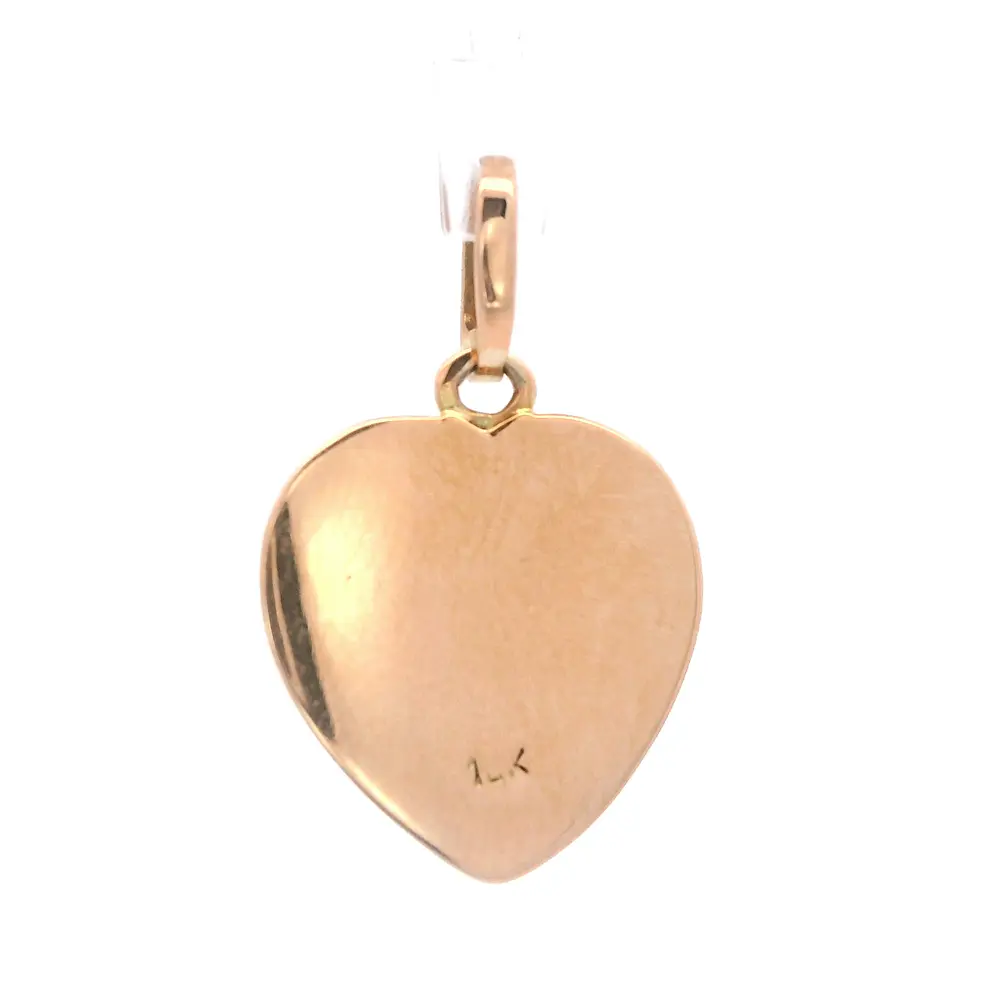 Colgante de Oro Amarillo 18K Sagrado Corazón de Jesús
