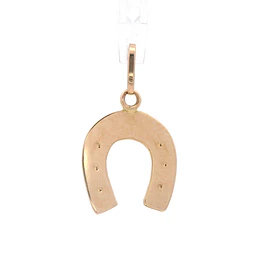 Colgante de Oro Amarillo 18K Herradura
