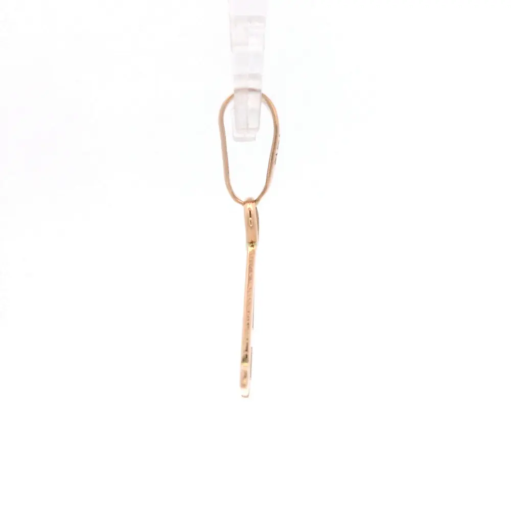 Colgante de Oro Amarillo 18K Letra A