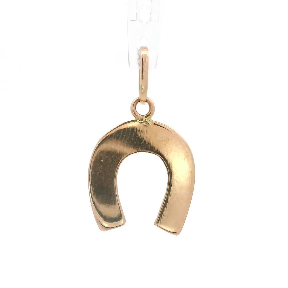 Colgante de Oro Amarillo 18K Herradura