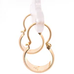 Aros de Oro Amarillo 18K Bote