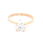 Anillo de Oro Amarillo 18K Solitario