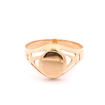 Anillo de Oro Amarillo 18K Sello Liso
