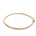 Pulsera de Oro Amarillo 18K Tourbillon