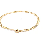 Pulsera de Oro Amarillo 18K Ojo de Perdiz