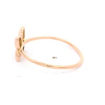 Anillo de Oro Amarillo 18K Mariposa