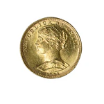 Moneda Nacional de Oro 20 Pesos Chilenos 2 Cóndores Año 1961
