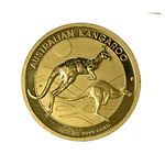 Moneda de Oro Australia 100 Dollars 1 Onza Año 2018