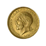 Moneda de Oro Reino Unido 1 Soberano George V Año 1911