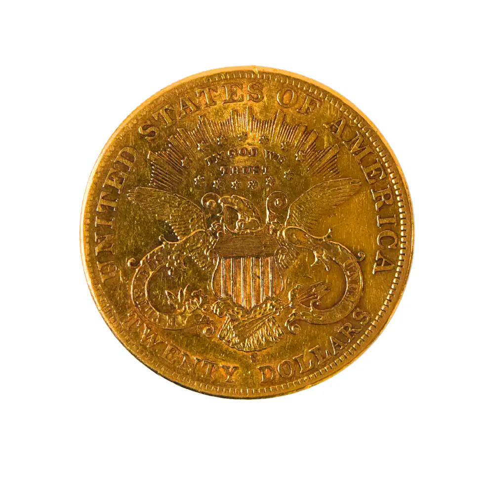 Moneda de Oro Estados Unidos 20 Dollars Liberty Head Año 1905
