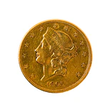 Moneda de Oro Estados Unidos 20 Dollars Liberty Head Año 1905