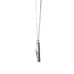 Cadena Veneciana 18K Rodinada con Colgante Corazón y Diamante