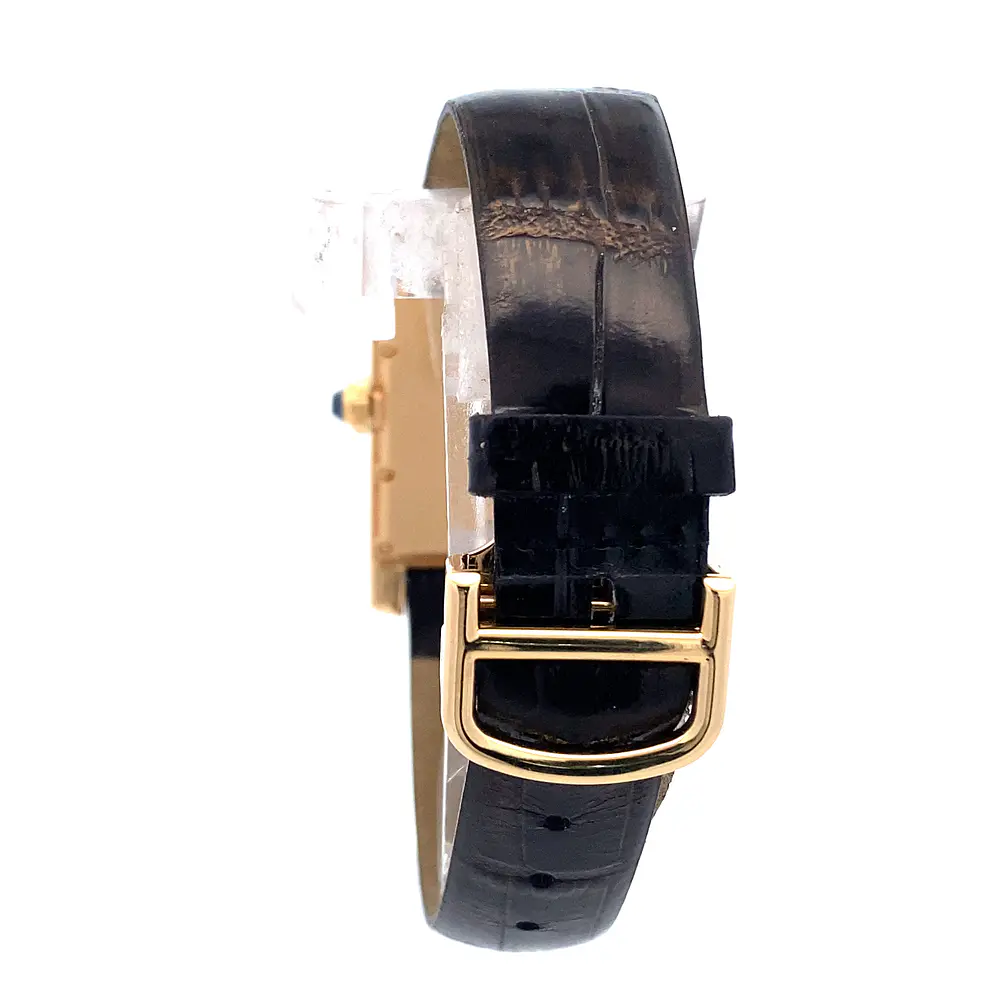 Reloj Cartier Tank Américaine 811905 de Oro 18K