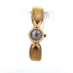 Reloj Omega Vintage Modelo 176 de Oro 18K con Pulso de Oro