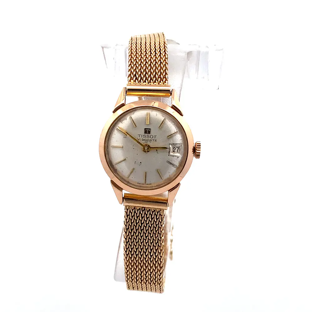 Reloj Tissot Vintage de Oro 18K para Mujer