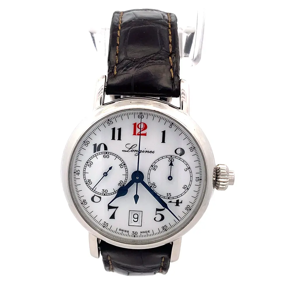 Reloj Longines 180th Anniversary Heritage Collection Monopusher Chronograph para Hombre Modelo L2.775.4