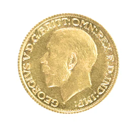 Moneda de Oro Un Soberano Reino Unido 1911