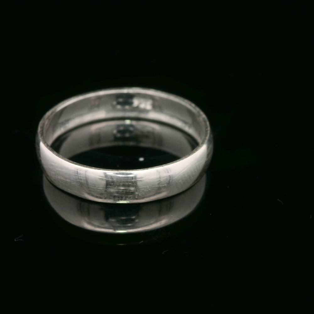 Anillo de Plata Inglesa Lisa