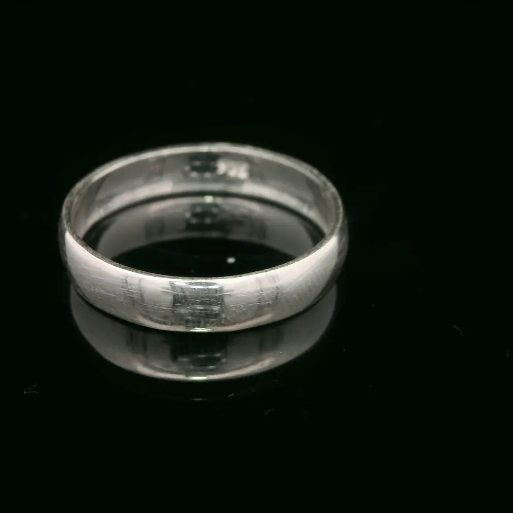 Anillo de Plata Inglesa Lisa