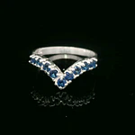 Anillo de Plata Solange con Circones