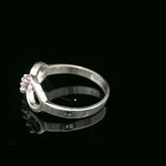 Anillo de Plata Infinito con Circones de Colores
