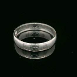 Anillo de Plata Inglesa Lisa