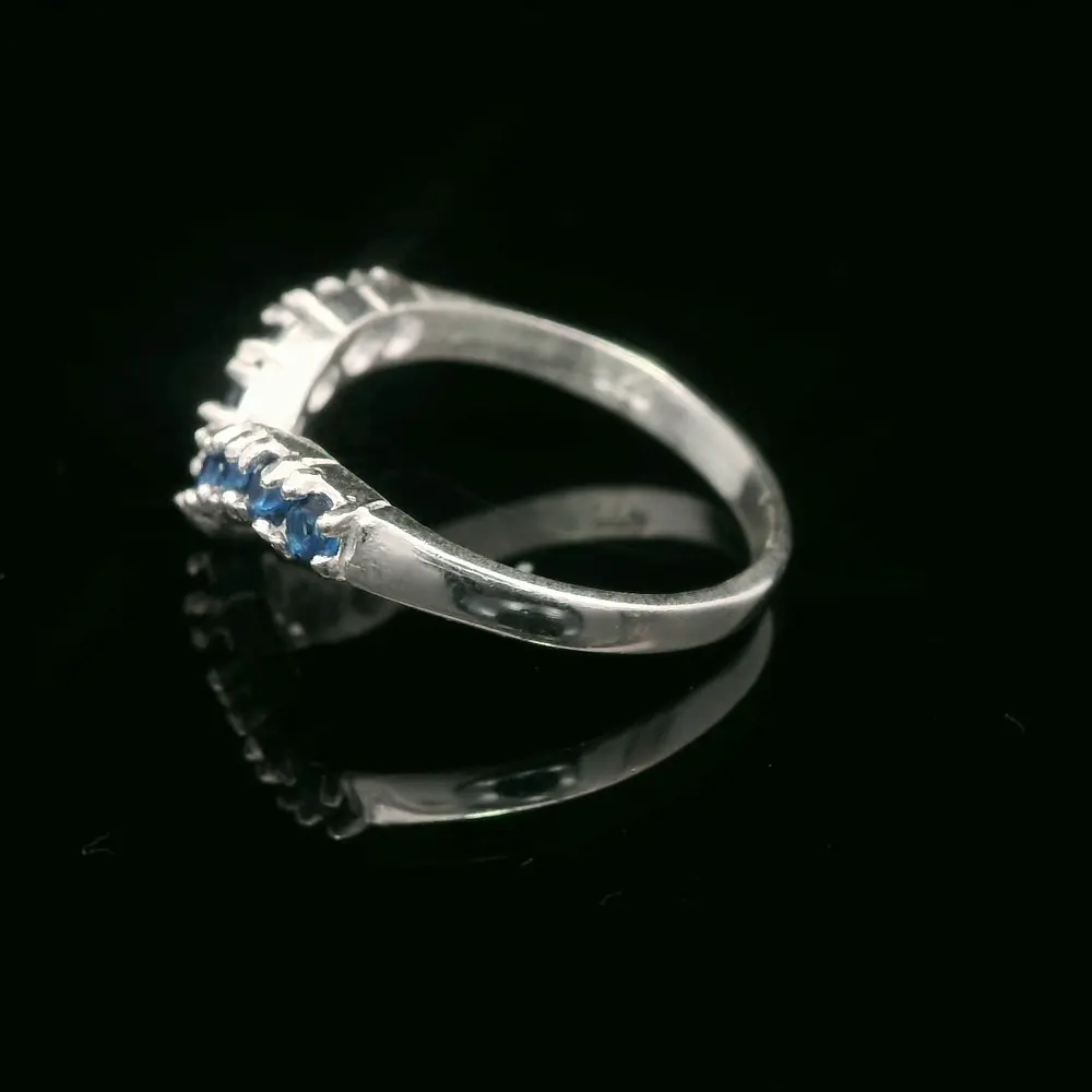 Anillo de Plata Solange con Circones