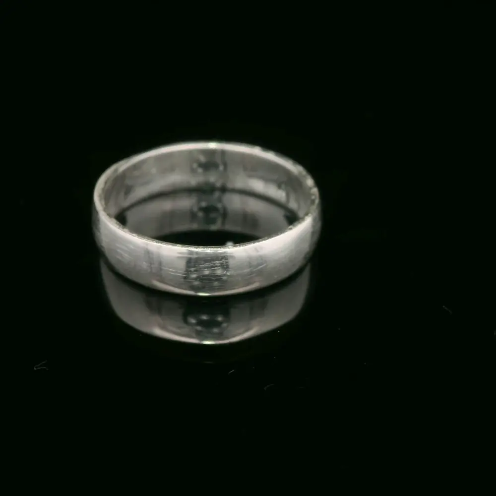 Anillo de Plata Inglesa Lisa